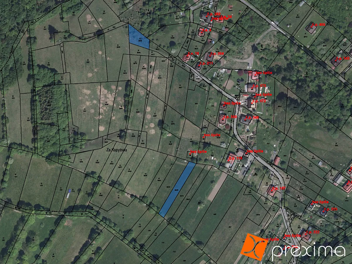 Prodej pole 1408 m²